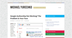 Desktop Screenshot of michaelyurechko.com